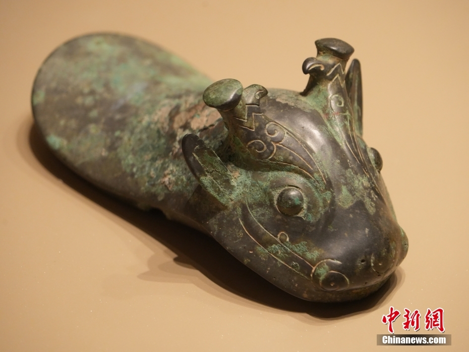 Элементы животных в музее Иньсюй в провинции Хэнань