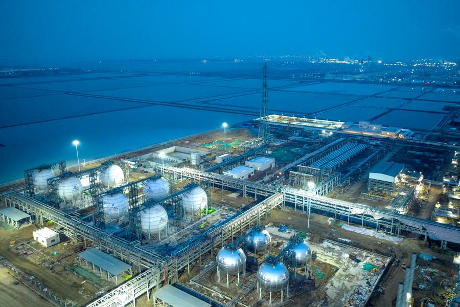 Объем добычи природного газа в Китае вырос в январе